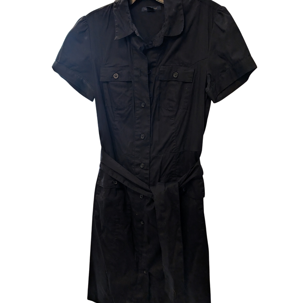 Tommy Hilfiger Black Mini Shirt Dress